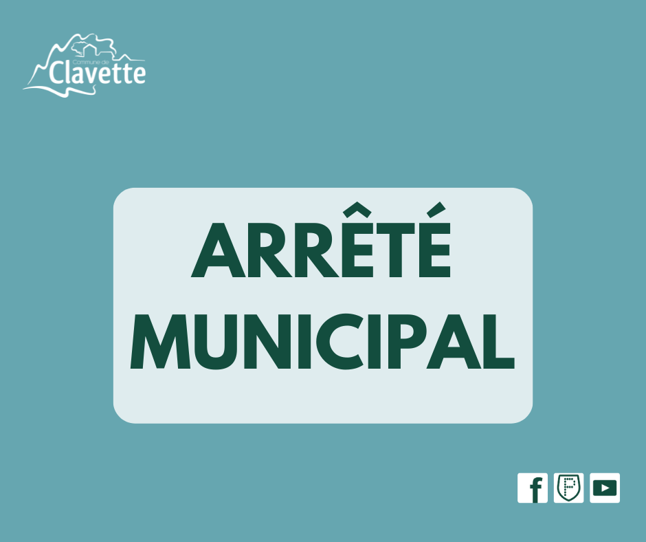Arrêté municipal
