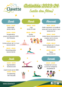 Activités 2023-2024